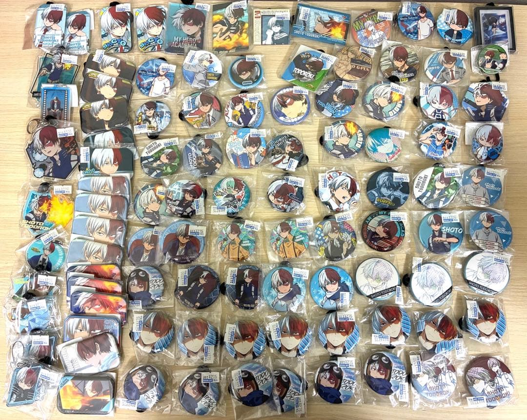 轟焦凍 缶バッジ アクリルキーホルダー まとめ売り