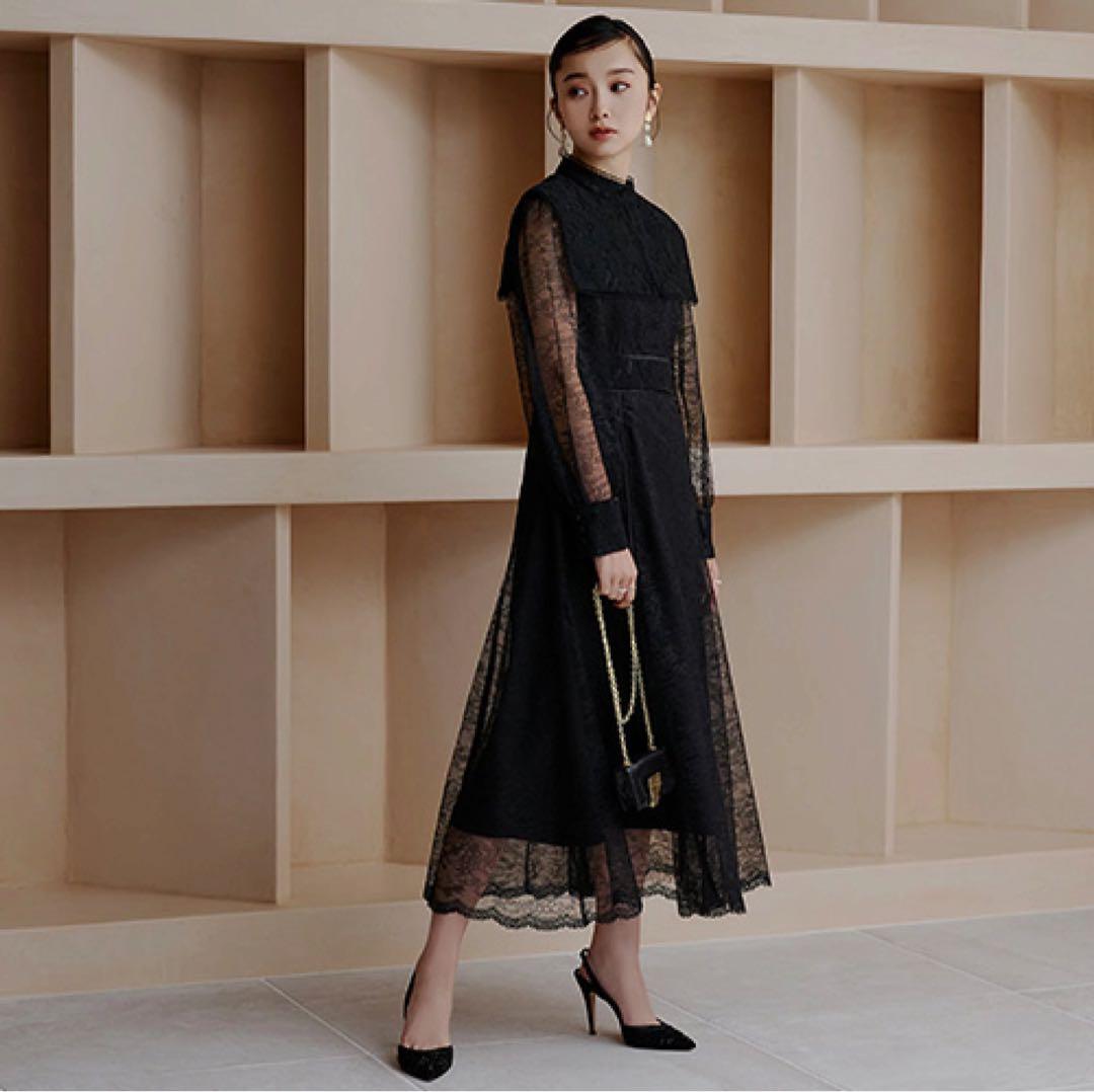 【美品】ルイルエブティック　ワンピース　ドレス　結婚式　パーティー