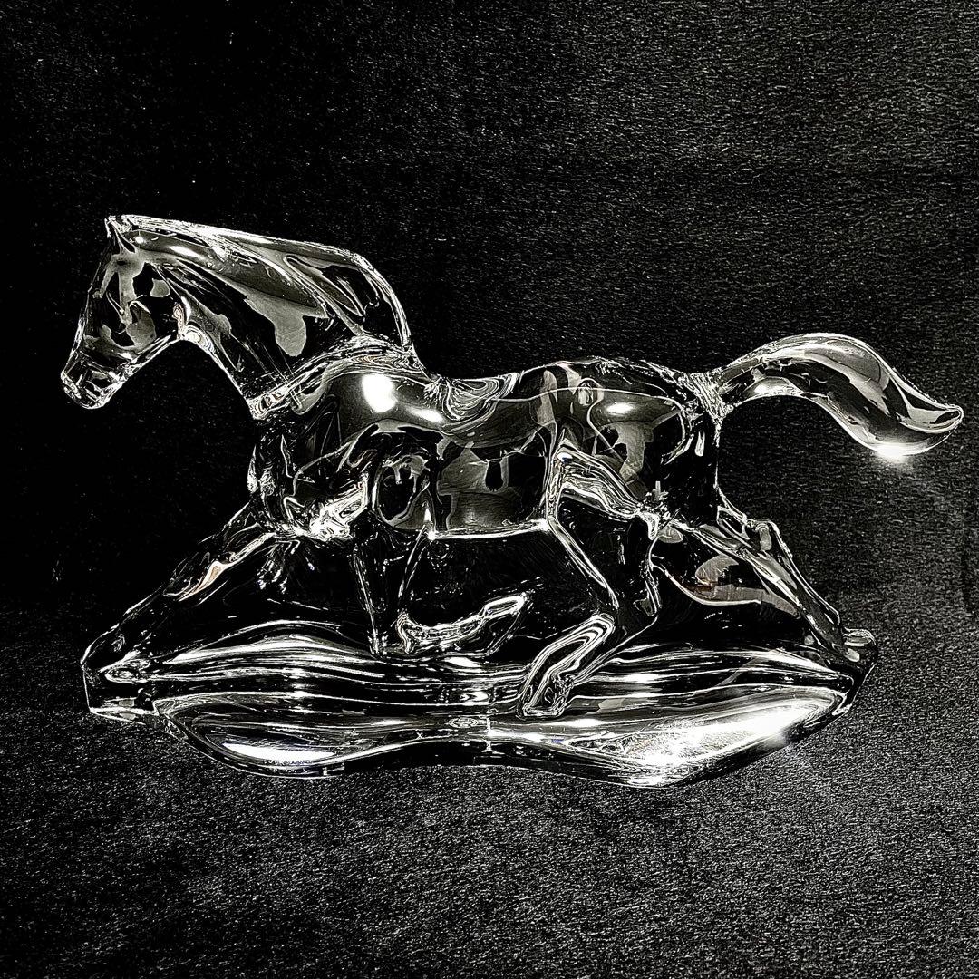 【特大】希少 Baccarat バカラ 馬 ホース クリスタル 【箱付】