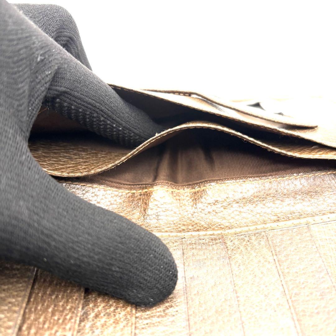 グッチ オールド 長財布 シェリーライン GG スプリーム インターロッキング