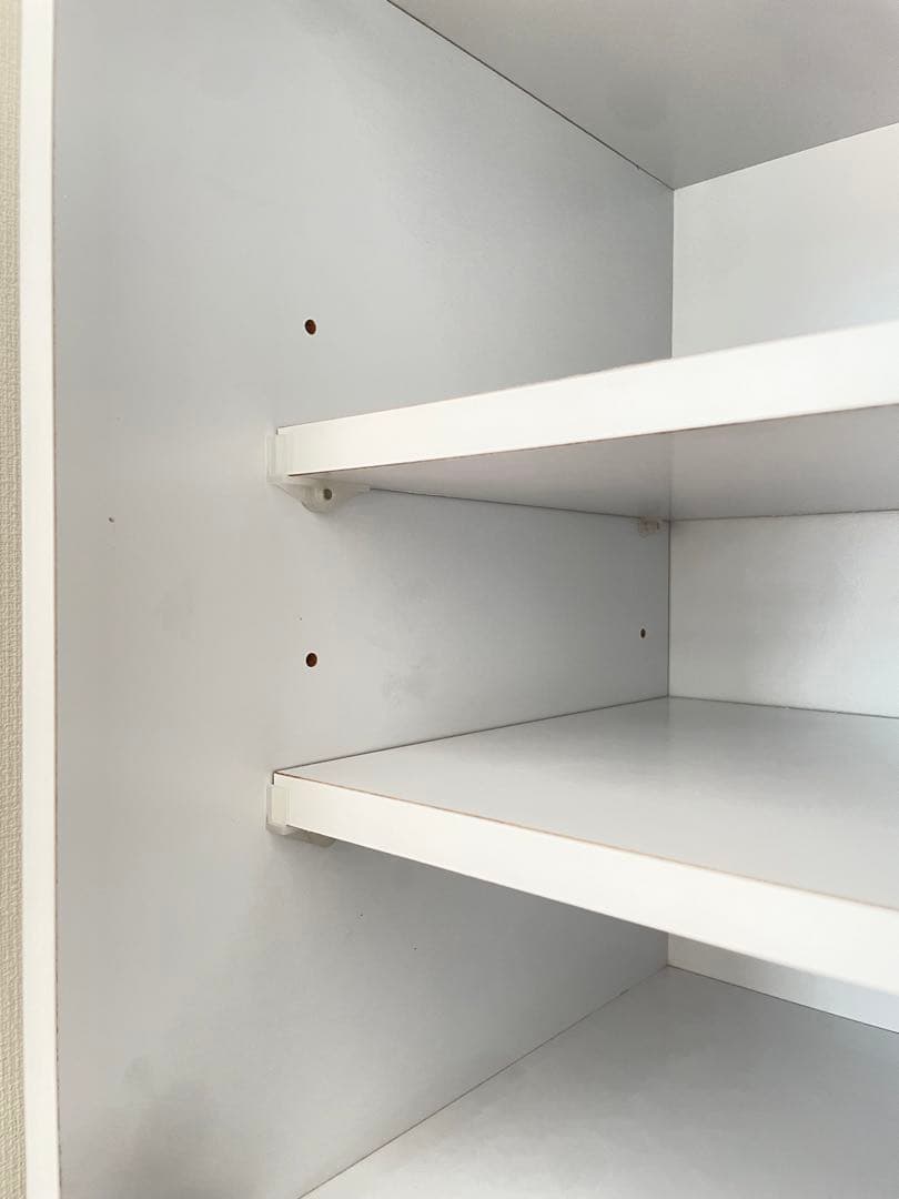 食器棚 レンジ台 レンジボード キッチンボード　カップボード　白ホワイト　送料込