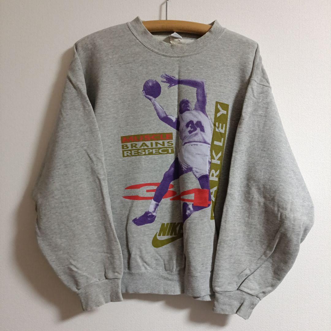 髭おじ90s NIKE 銀タグ チャールズバークレー スウェット NBA