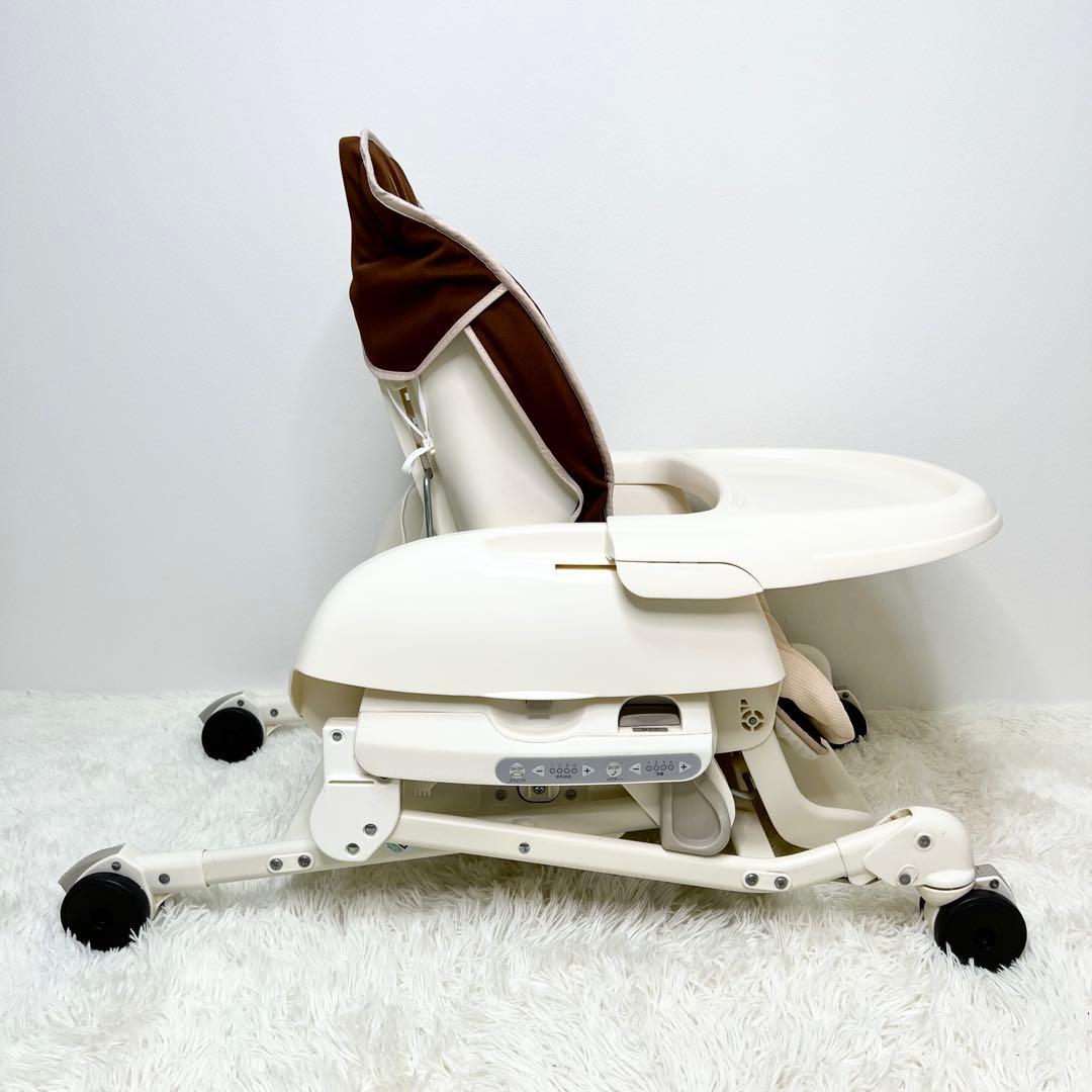 美品 Combi ルシエスAT 電動 ハイローチェア バウンサー ゆりかご