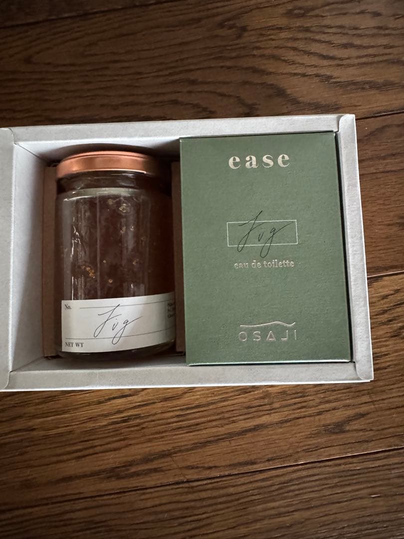 【数量限定品 easeコラボ】オサジ オードトワレ フィグ　＆　ジャムセット