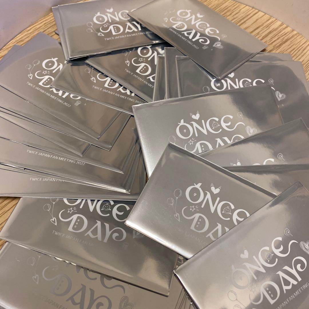 【45枚セット未開封】TWICE ONCE DAY メッセージカード