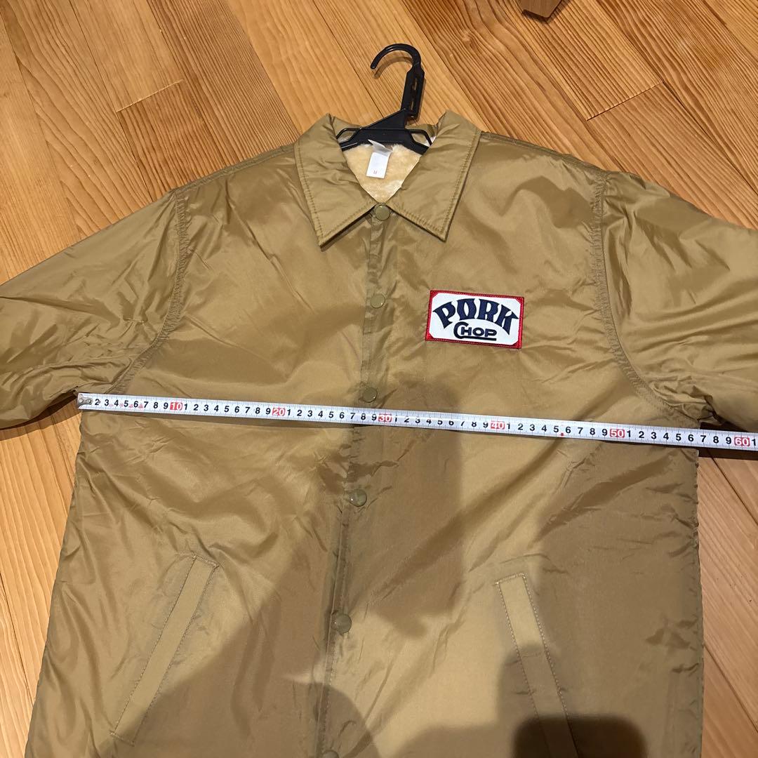PORKCHOP ナイロンジャケット M ベージュ