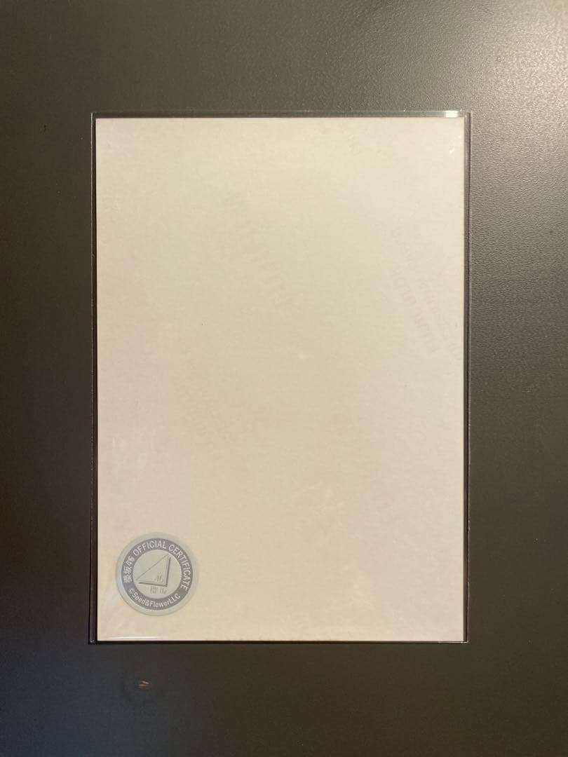 櫻坂46 中嶋優月 夏の近道 直筆 生写真　座り