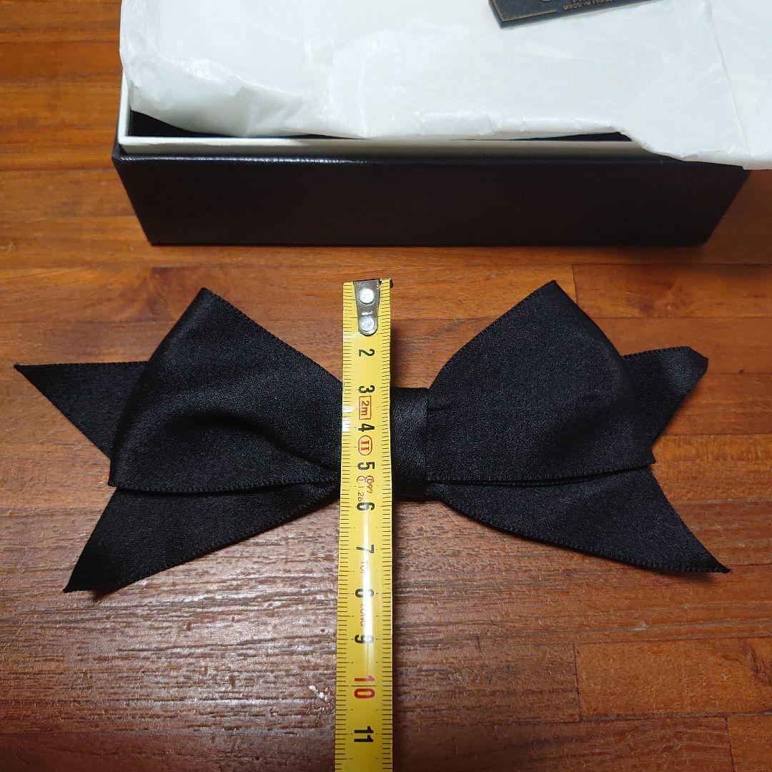 シャネル　ブローチ　シルクサテン　リボン