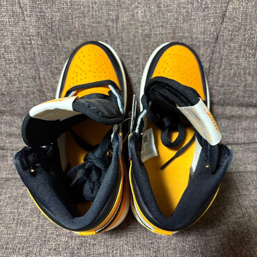 スニーカー Air Jordan 1 Retro High OG \"Taxi\"18.5