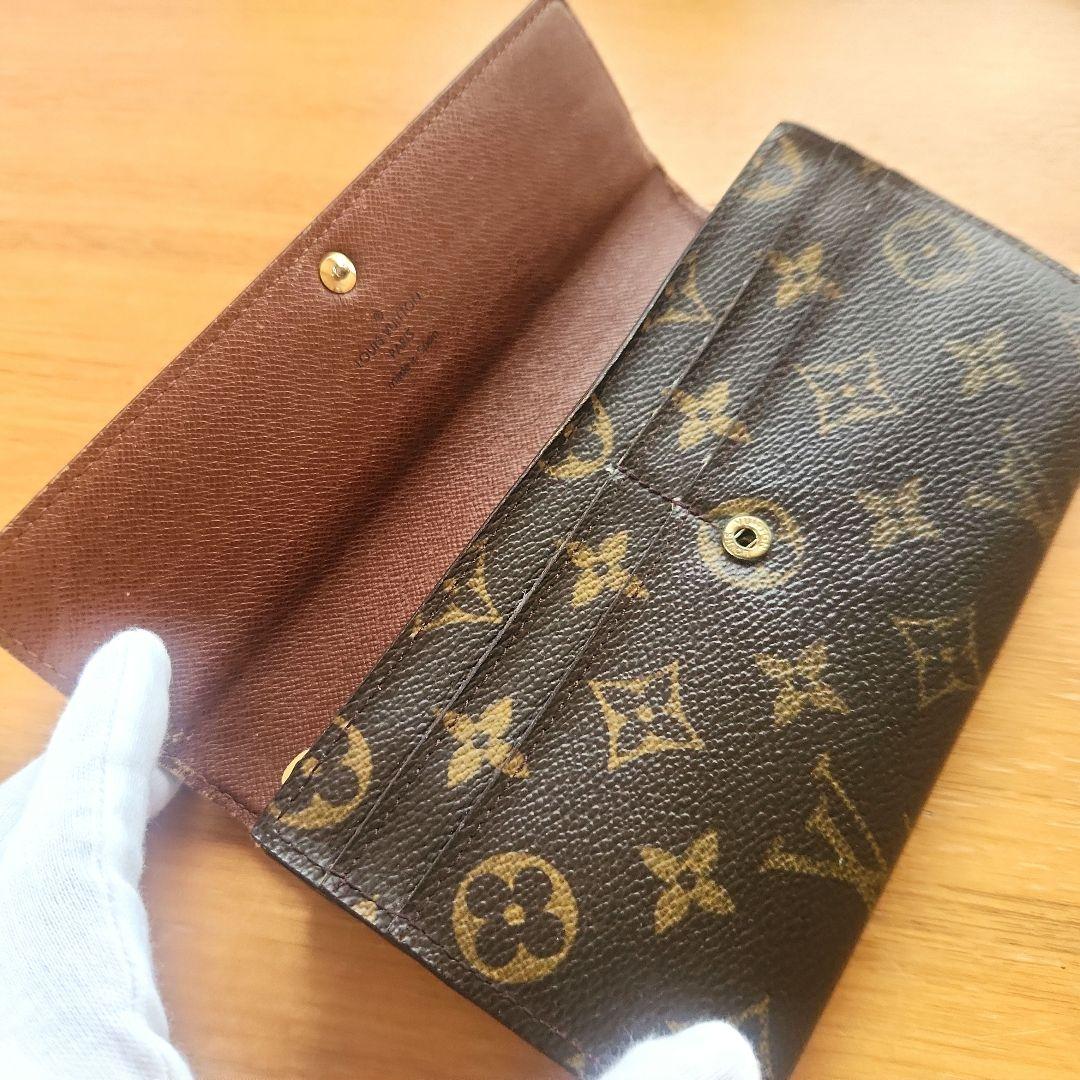 Louis Vuittonモノグラムポルトフォイユサラ長財布ユニセックス