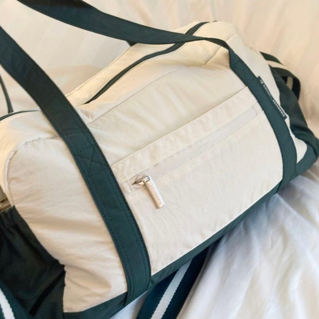 【韓国スターバックス 】LACOSTE ラコステ バッグ グリーン非売品