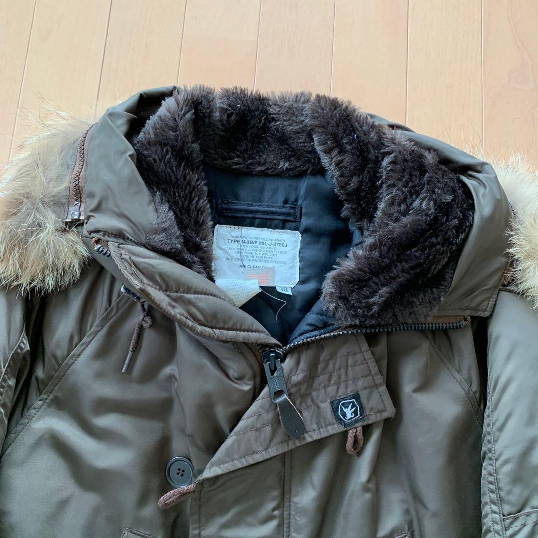 【Spiewak】N-3B/F MIL-J-3786J パーカー 38サイズ