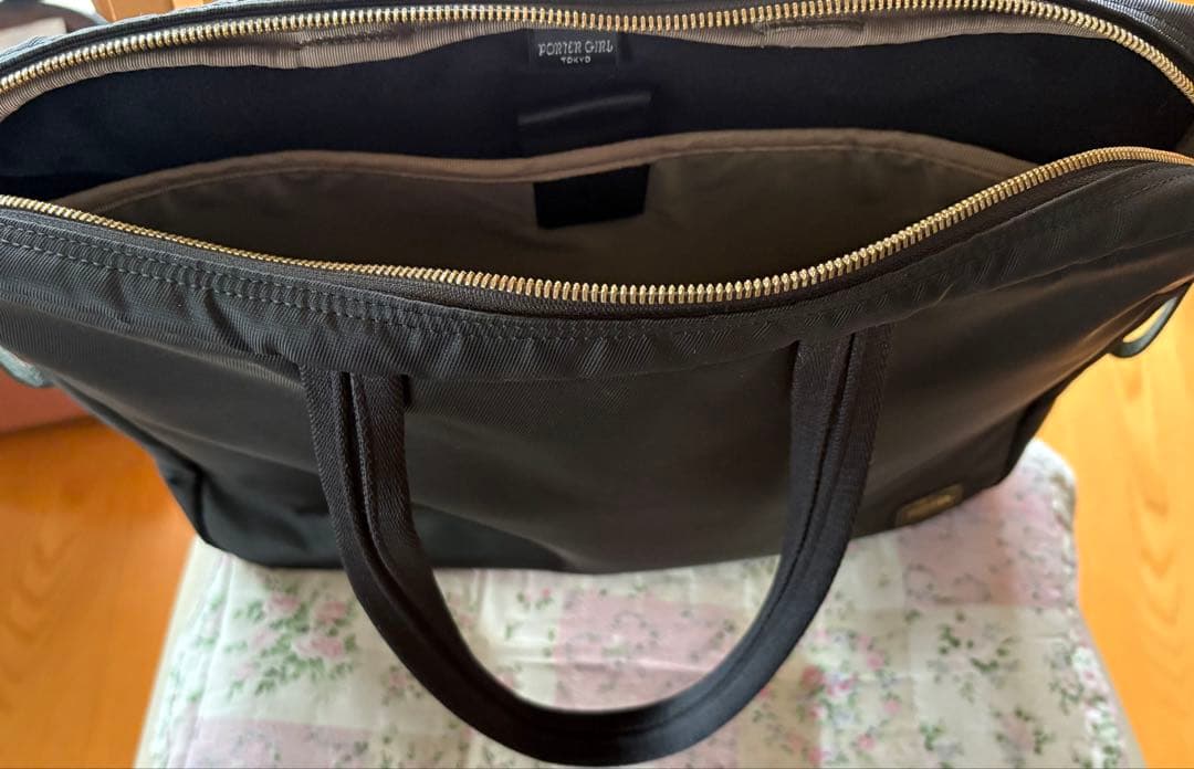 【ポーターガール】ブリーフケース ビジネスバッグ　※リュックストラップ欠品