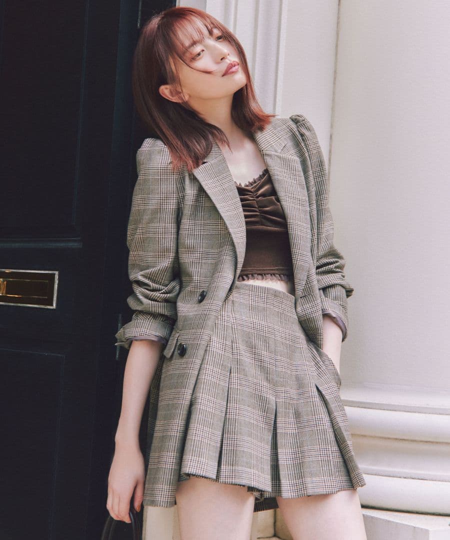 【完売入手困難】 ココディール 新品タグ付　ベロアビスチェキャミソール ブラウン