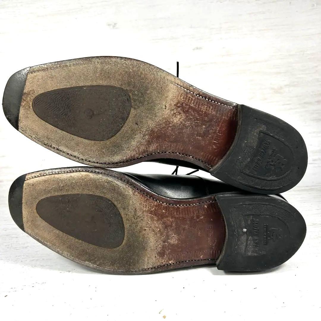 スコッチグレイン　アシュランス　3536 ストレートチップ　ブラック　26.0