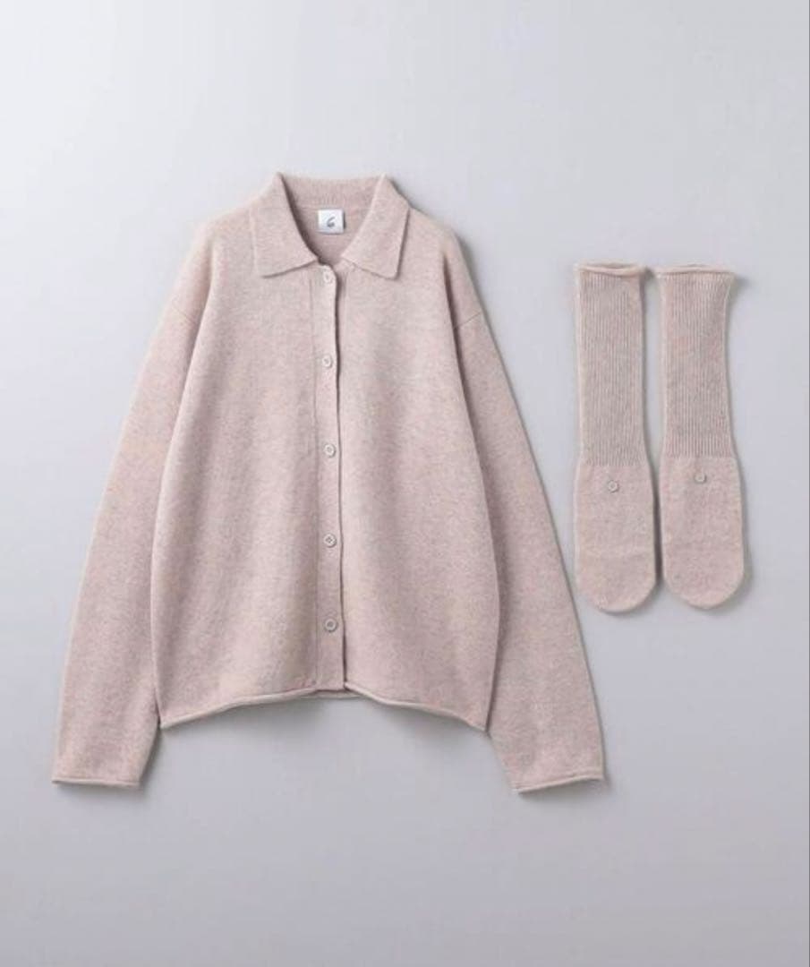 6(ROKU)グローブ　カーディガン