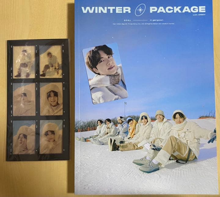 2021 BTS WINTER PACKAGE JIN JIMIN 【DVD】