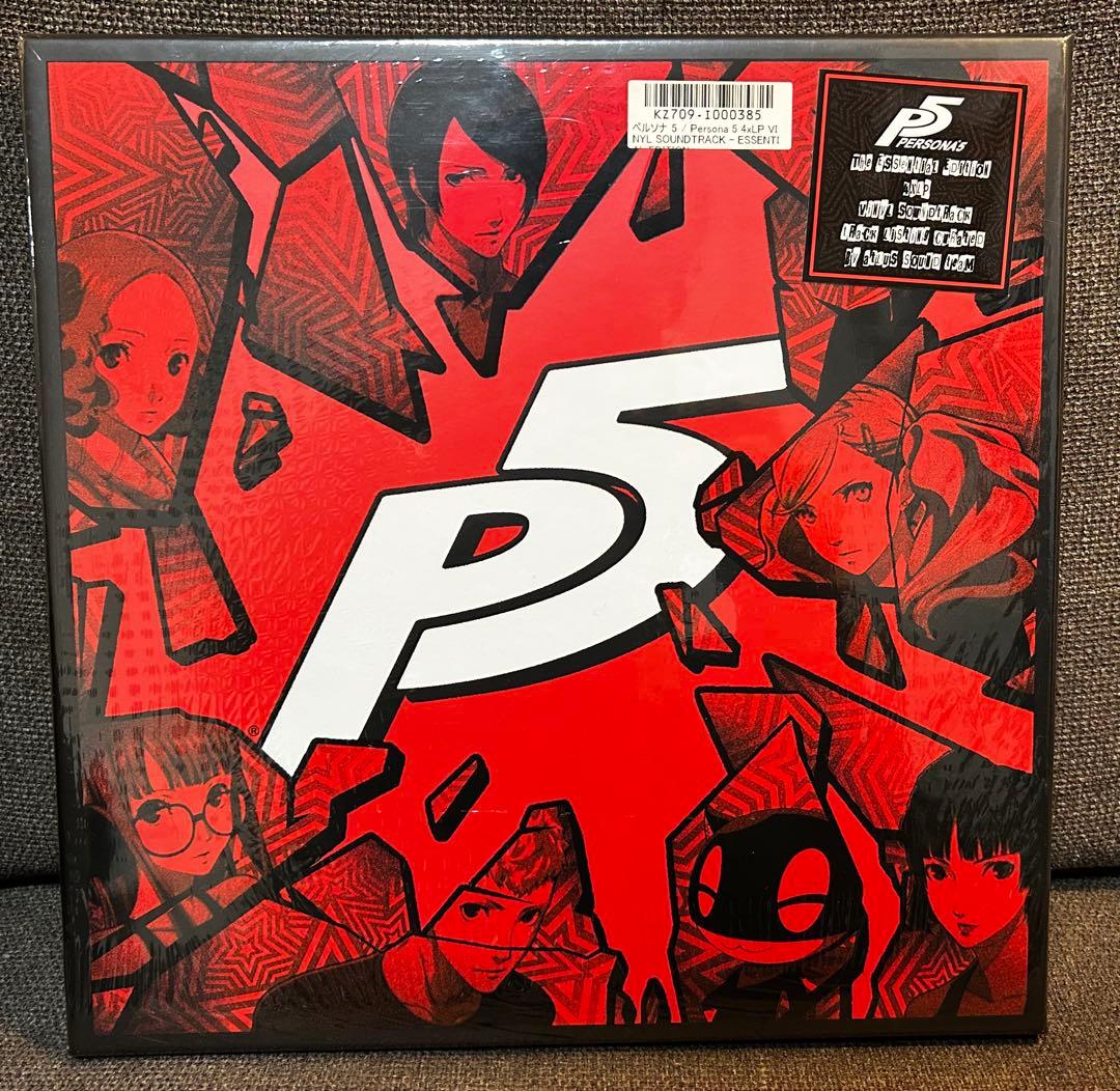 新品未開封　ペルソナ5 レコード　LP4枚組 BOX
