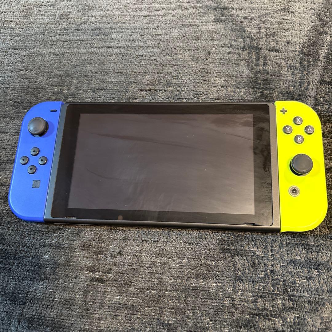 【美品】 Nintendo Switch本体＋付属品 グレー、ブルー、イエロー