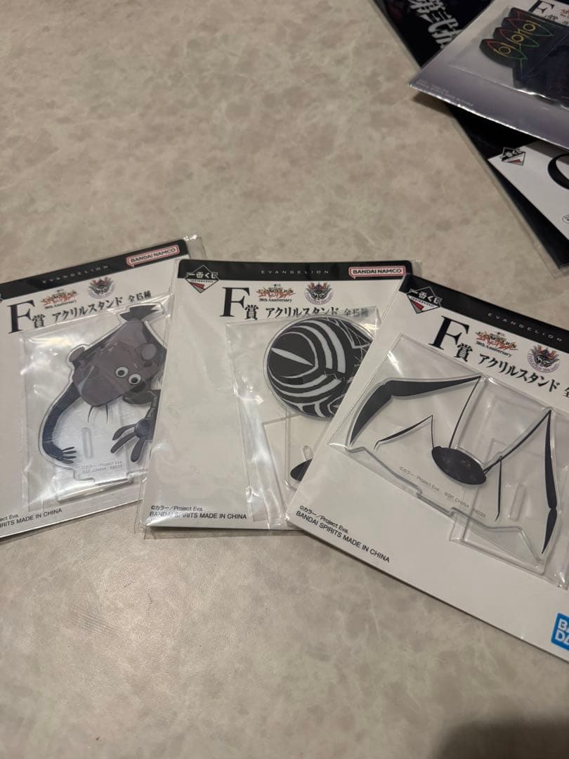 エヴァンゲリオン　一番くじ　ラストワン、A賞、C賞、D賞、E賞 、F賞、G賞