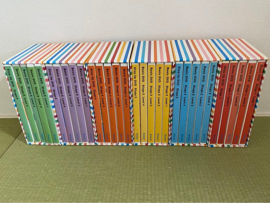 ワールドワイドキッズイングリッシュ　DVD CD-ROM CD フルセット