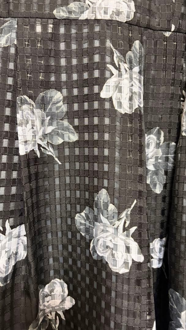 2025エムズグレイシー格子調ワンピース　44