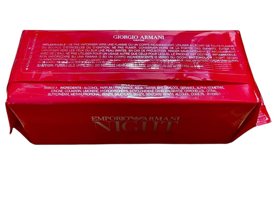 【エンポリオアルマーニ】　未開封香水_100ml NIGHT パフューム