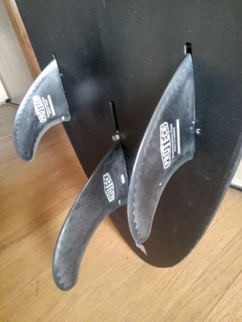 最終値下げ価格❗大人7`6\"ソフトデッキボードと高価なプロテック製フィンset！