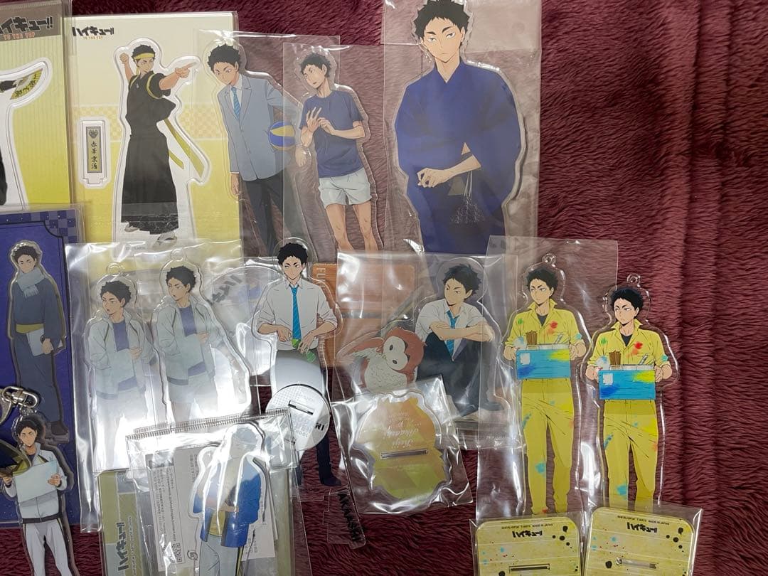 ハイキュー‼︎ 赤葦京治　アクリルスタンド　アクリルキーホルダー　まとめ売り