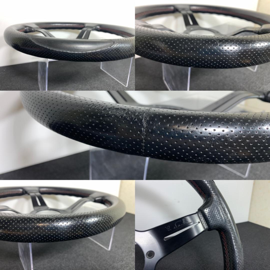 ナルディ スポーツタイプ ラリー 33cm ディープコーン パンチングレザー