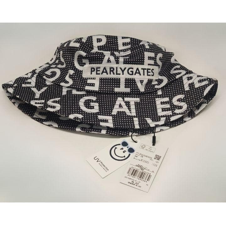 新品タグ付き 正規品 パーリーゲイツ ドットロゴダンボールハット 定価9,350