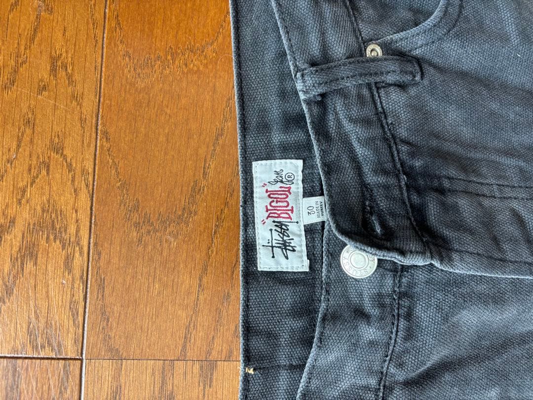 STUSSY BIG OL' JEAN WASHED CANVAS サイズ30