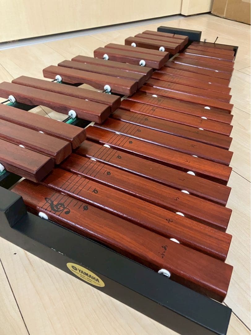 YAMAHA TX-6 32音 卓上木琴 マレット付き