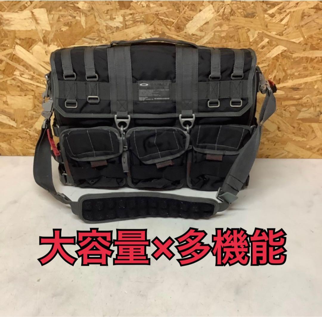 OAKLEY 多機能ビジネスバッグ 大容量 黒 通勤 通学 出張向け(P-64)