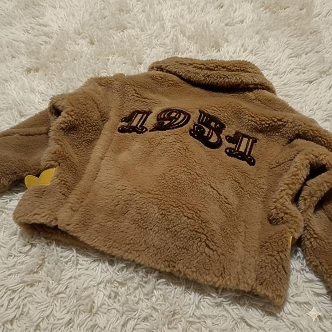 Max Mara テディベア バイカージャケット ボアコート タグ欠品