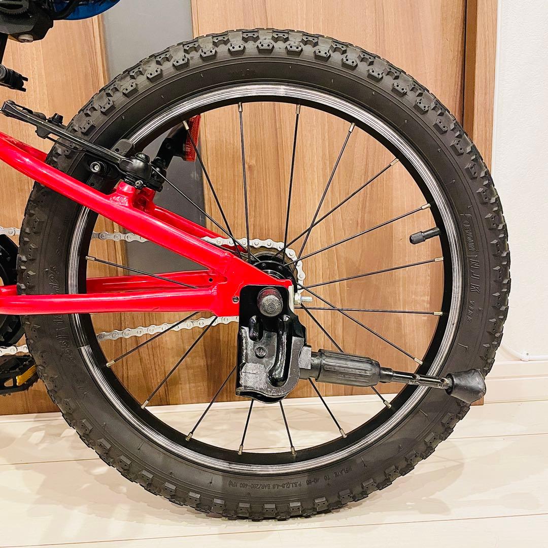 ◆美品◆ヨツバサイクル◆18インチ◆グリップ新品◆ヘルメット付き◆愛知県◆