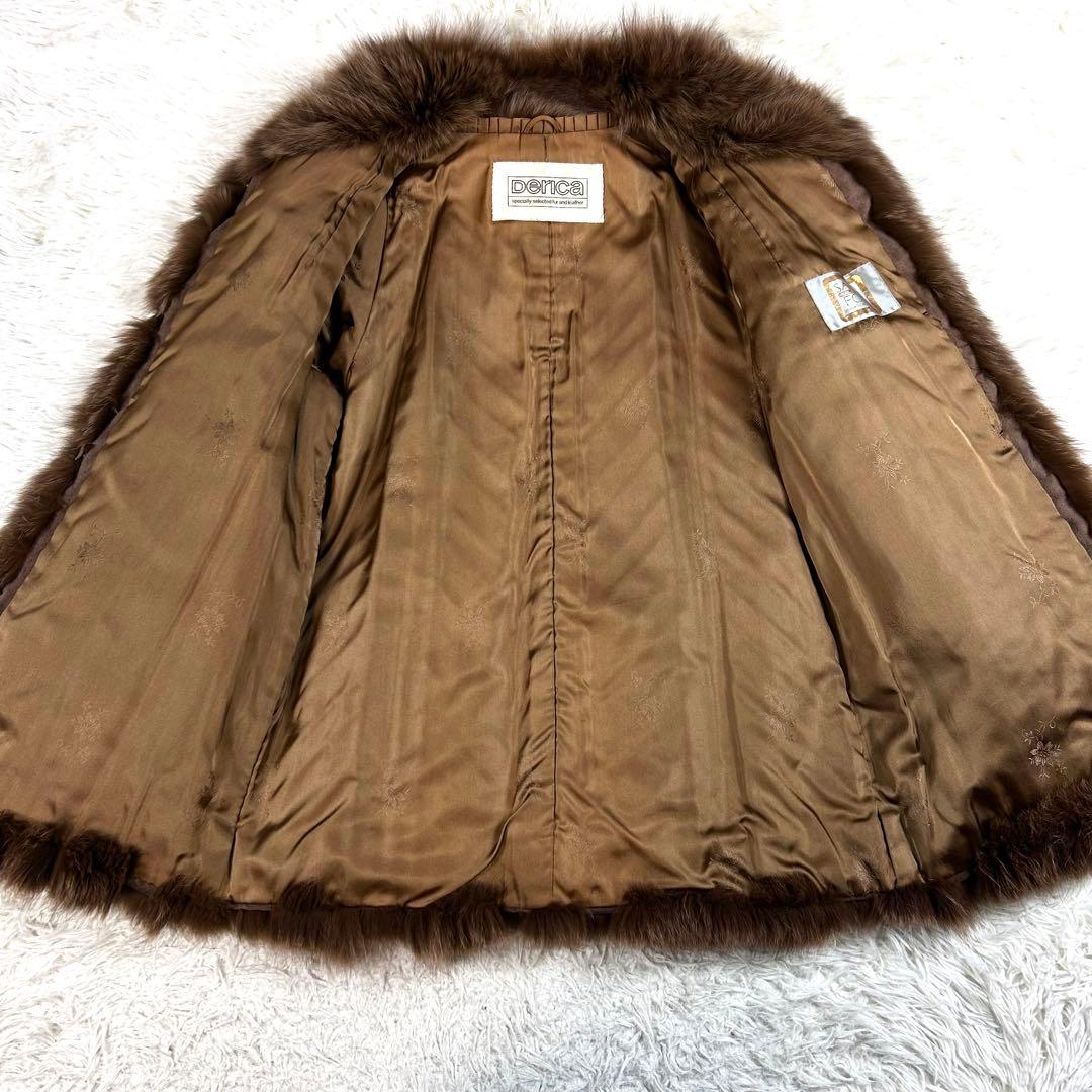 【最高級金タグ】SAGA SELECTED FOX 毛皮コート W仕様 日本製