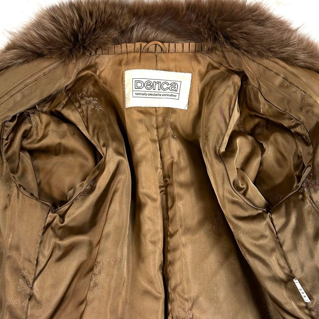 【最高級金タグ】SAGA SELECTED FOX 毛皮コート W仕様 日本製