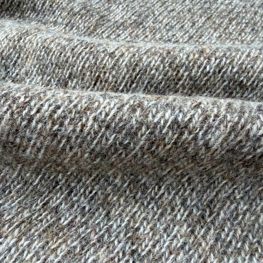 【新品】ハイネック セーター ハーレーオブスコットランド マッシュルーム 44