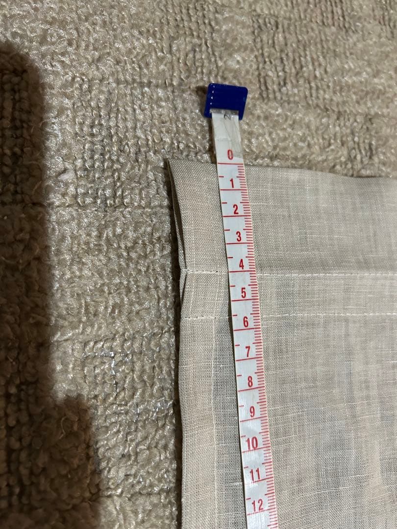 「かすみページです！！！」生成色とオフとペパーミントのポジャギ