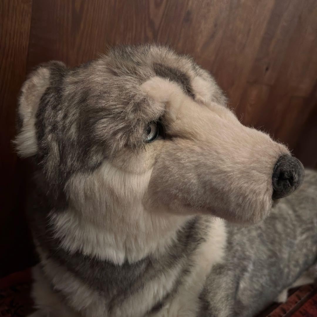 Jockline ジョックライン　ぬいぐるみ　シベリアンハスキー　狼　オオカミ