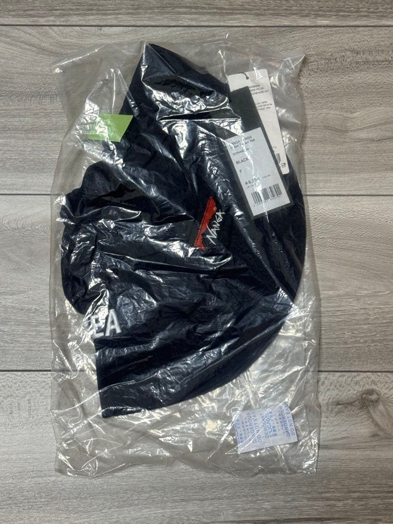 NANGA WDS NYLON TUSSER HAT / BLACK ナンガ