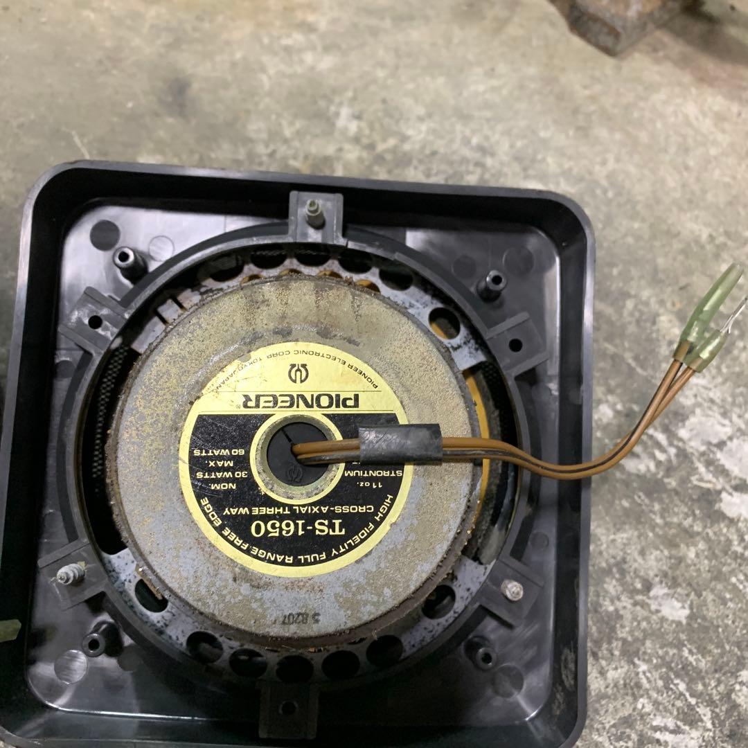 ジャンクPioneer Cross-Axial 3-way スピーカー