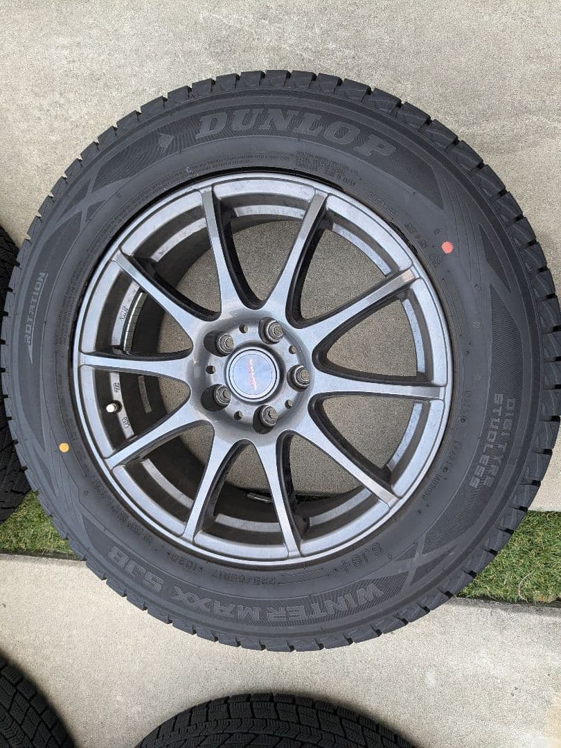 N*7様 [美品] 225/65R17 ダンロップ WINTERMAX スタッド