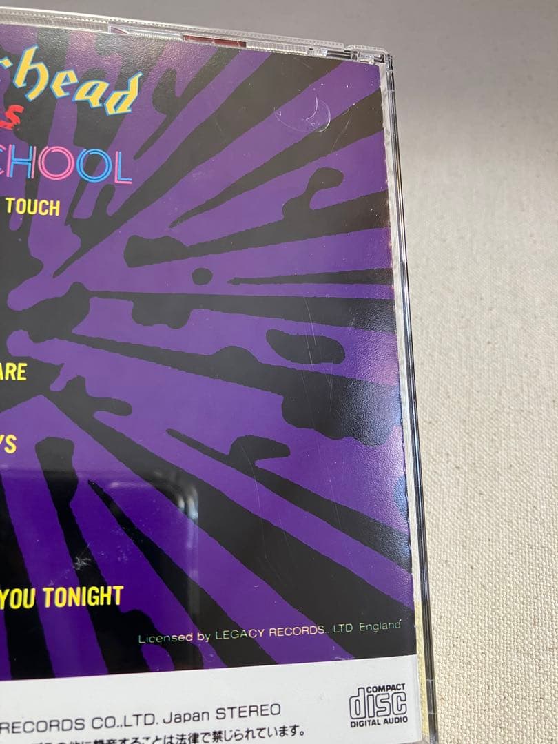 【盤質良好】 「モーターヘッド VS ガールスクール」 セル版 帯付き