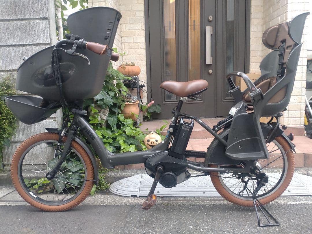 配送可★直接引渡可【bikke ビッケポーラー】電動アシスト自転車★３人乗子供乗