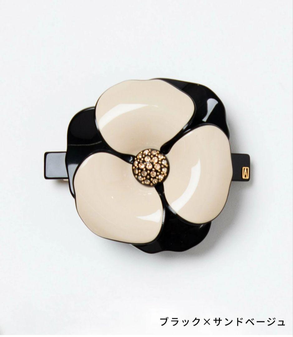 ALEXANDRE DE PARIS カメリアヘアバレッタ