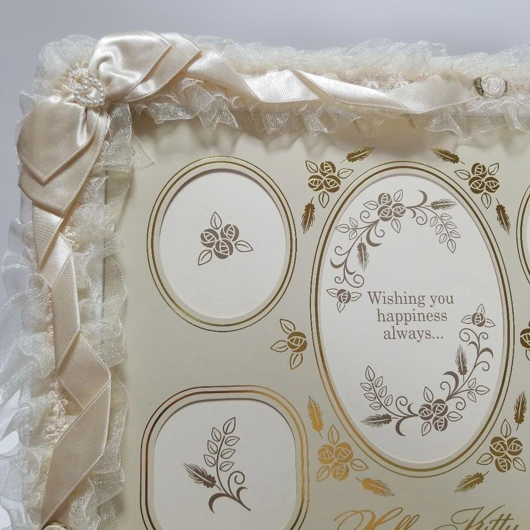 Vivitix　キティ　ウェディング　フォトフレーム　イーゼル付き　2001年