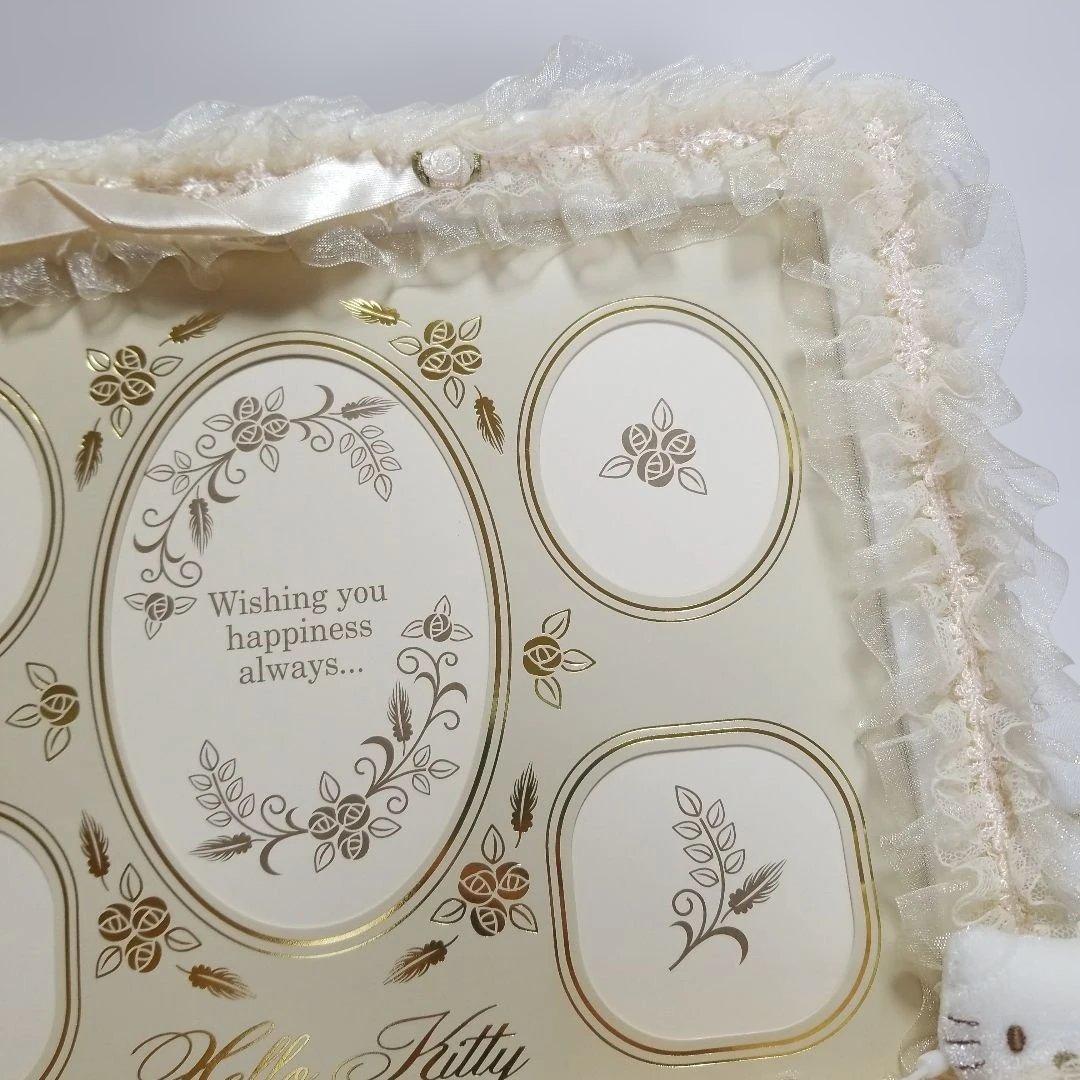 Vivitix　キティ　ウェディング　フォトフレーム　イーゼル付き　2001年