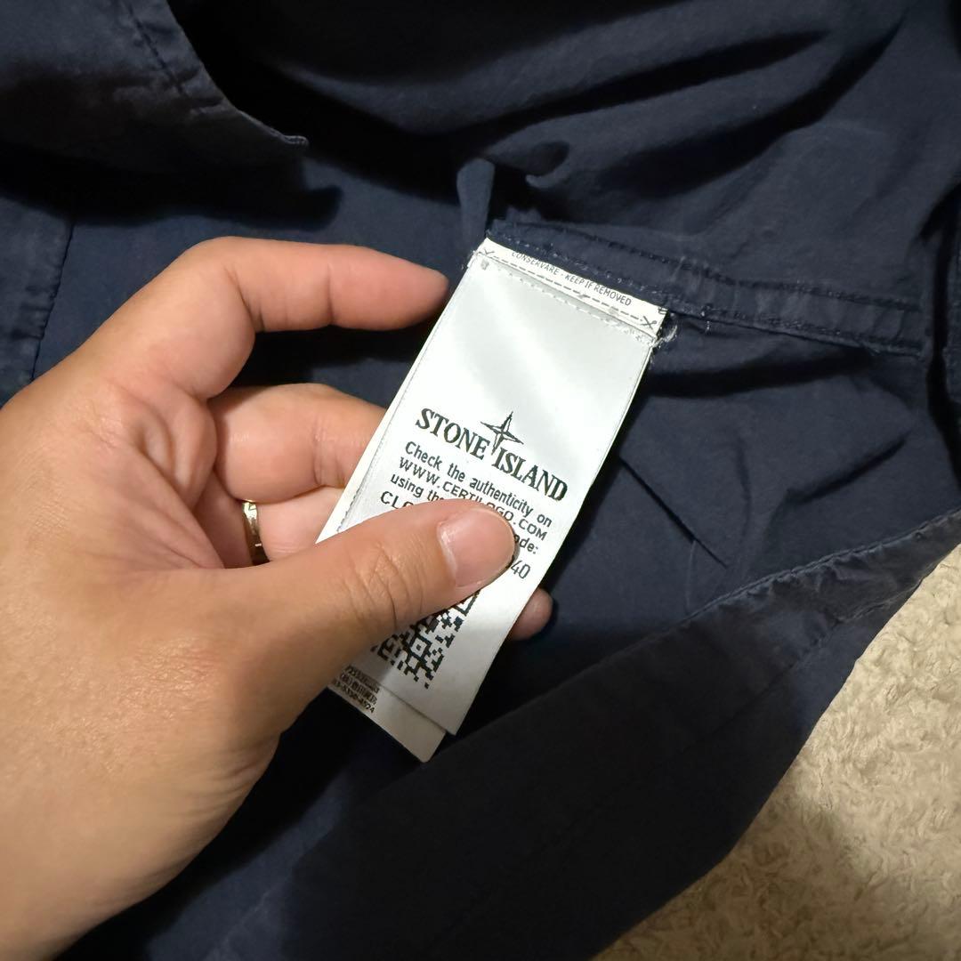 渡*辺様 ストーンアイランド ネイビー ナイロンジャケット